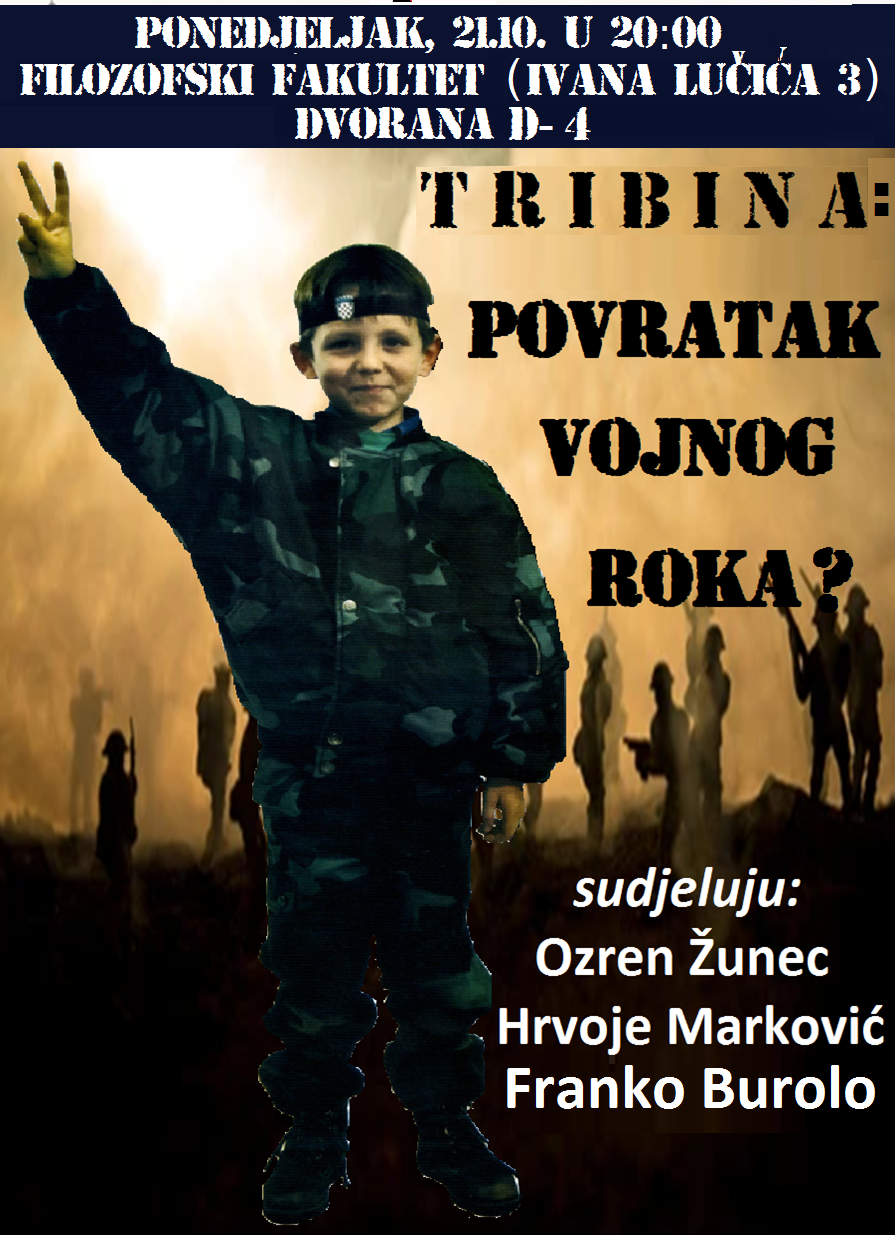 KSFF: Tribina o povratku vojnog roka